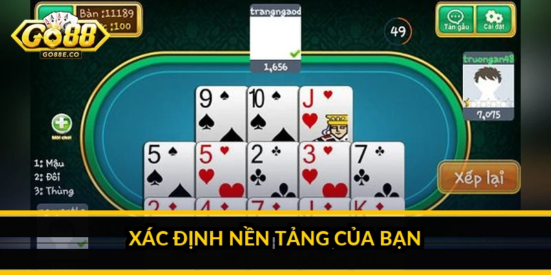 Xác định nền tảng của bạn