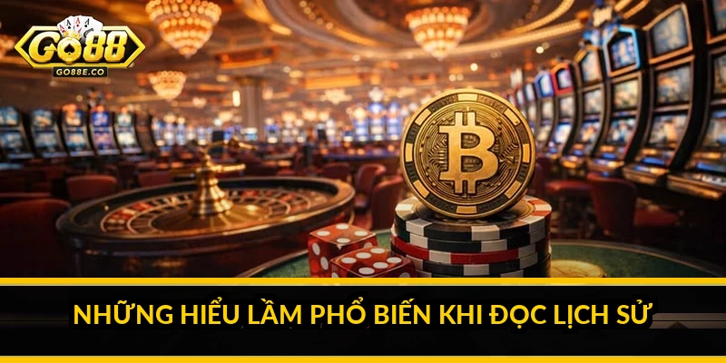 Những hiểu lầm phổ biến khi đọc lịch sử